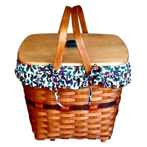 Antique Multi-Part Storage Baskets thumbnail