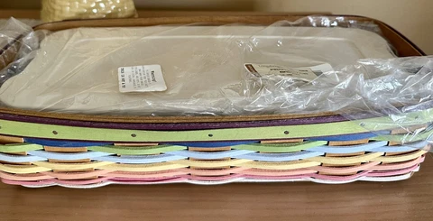 Antique Multicolor Bread Baskets thumbnail