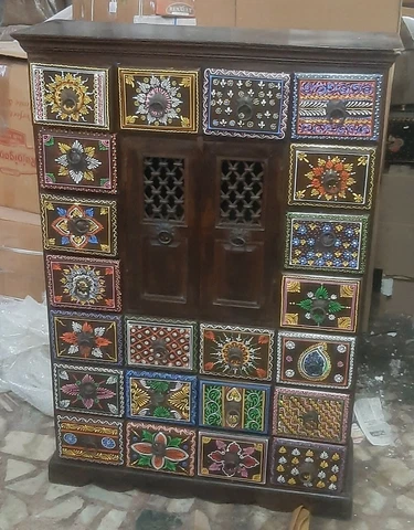 Antique Multicolor Cabinets thumbnail