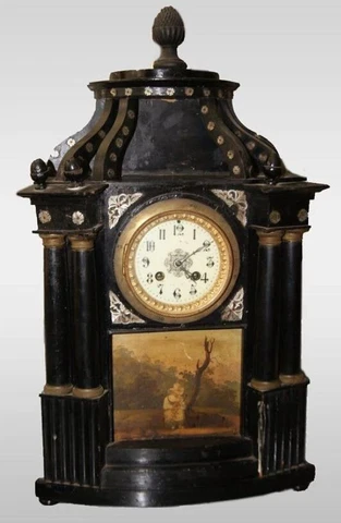 Antique Multicolor Desk Clocks thumbnail