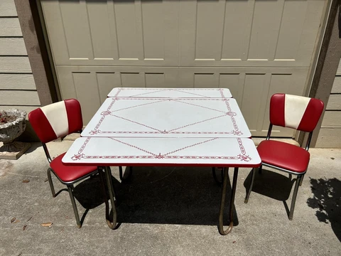 Antique Multicolor Dining Tables thumbnail