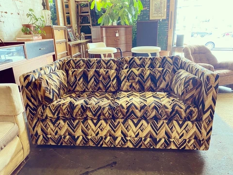 Antique Multicolor Loveseats thumbnail