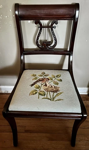 Antique Multicolor Side Chairs thumbnail