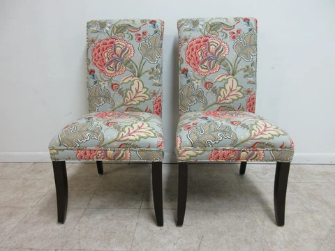 Antique Multicolor Side Chairs thumbnail