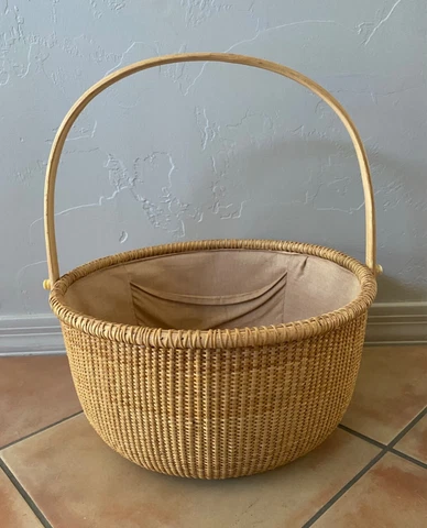 Antique Nantucket Baskets with Handle thumbnail