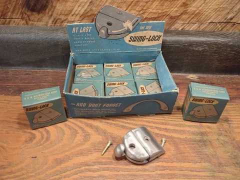 Antique New Old Stock Window Locks thumbnail