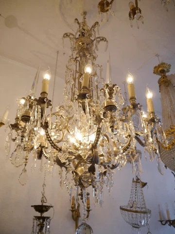Antique Nickel Chandeliers thumbnail