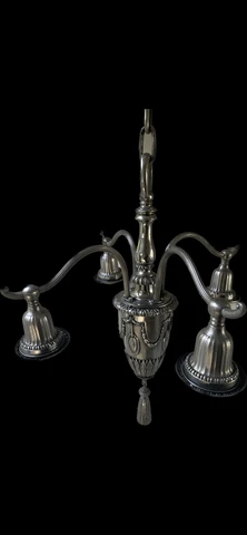 Antique Nickel Chandeliers thumbnail