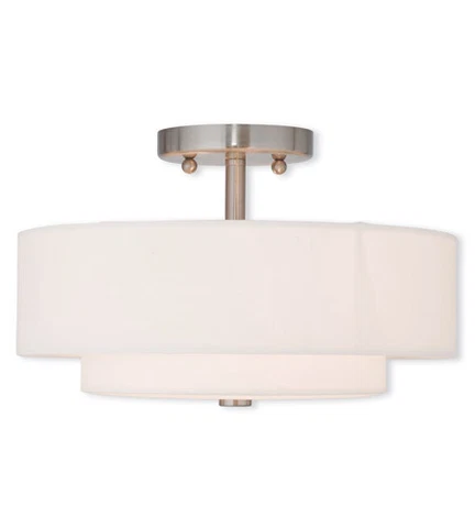 Antique Nickel Flush Mounts thumbnail