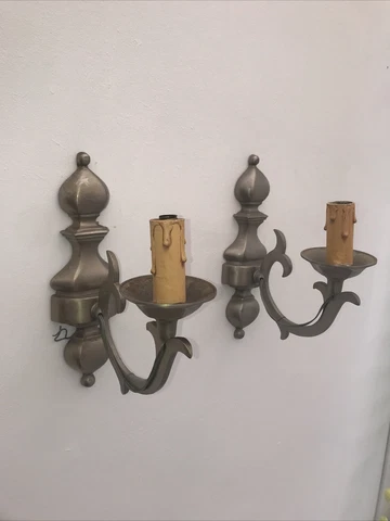 Antique Nickel Sconces thumbnail