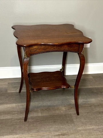 Antique Oak Accent Tables thumbnail