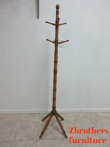 Antique Oak Coat Racks thumbnail