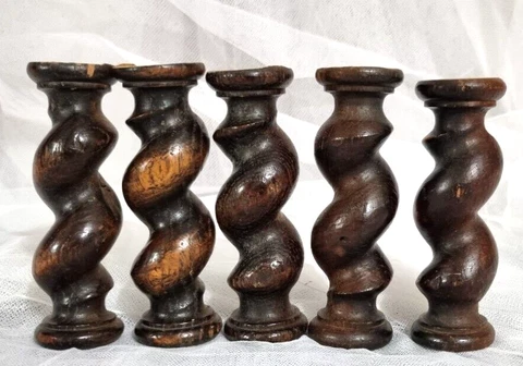 Antique Oak Columns thumbnail