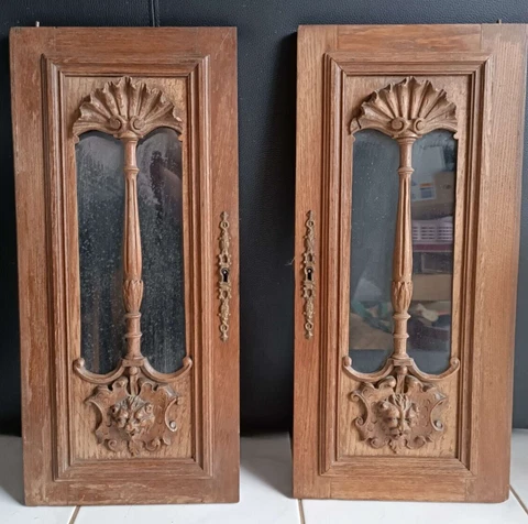Antique Oak Double Doors thumbnail