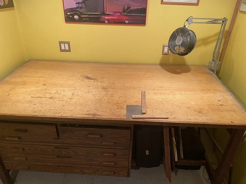 Antique Oak Drafting Tables thumbnail