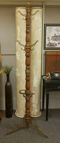 Antique Oak Hall Trees thumbnail