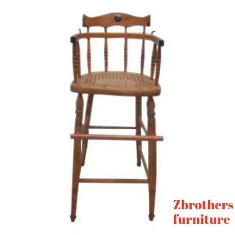 Antique Oak High Chairs thumbnail