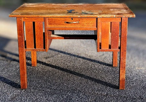 Antique Oak Library Tables thumbnail