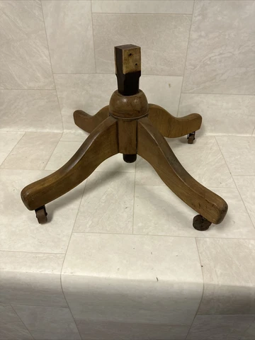 Antique Oak Office Chairs thumbnail