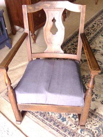 Antique Oak Rocking Chairs thumbnail