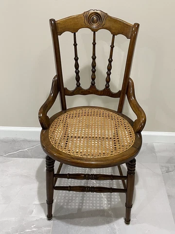 Antique Oak Side Chairs thumbnail