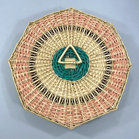 Antique Octagon Storage Baskets thumbnail
