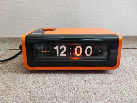 Antique Orange Alarm Clocks thumbnail