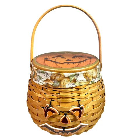 Antique Orange Basket Liners thumbnail