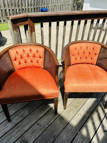 Antique Orange Chairs thumbnail