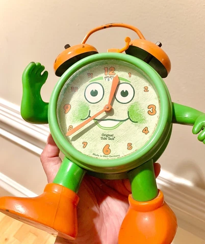 Antique Orange Desk Clocks thumbnail