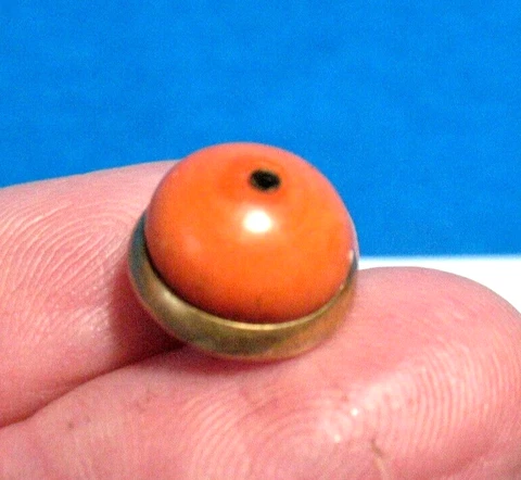Antique Orange Sewing Buttons thumbnail