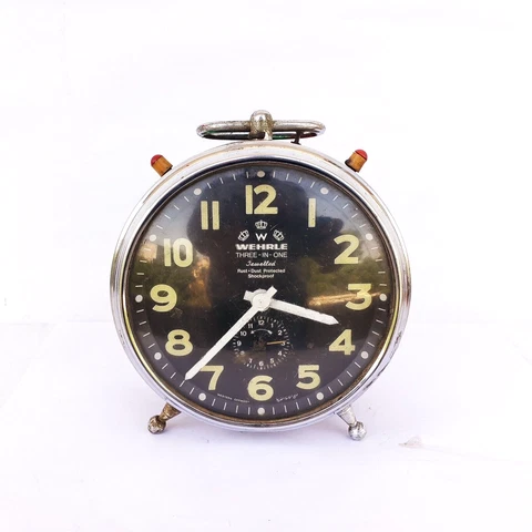 Antique Oval Alarm Clocks thumbnail