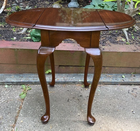 Antique Oval Drop Leaf Tables thumbnail