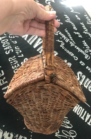 Antique Oval Storage Baskets thumbnail