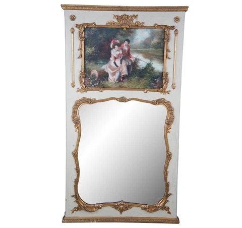 Antique Overmantle Mirrors thumbnail