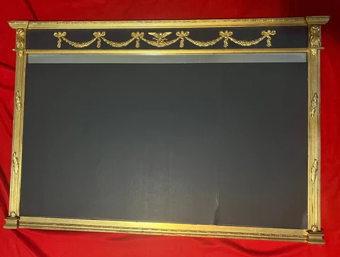 Antique Overmantle Mirrors thumbnail