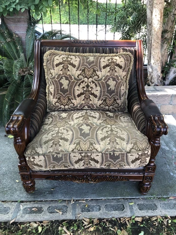 Antique Padded Seat Armchairs thumbnail