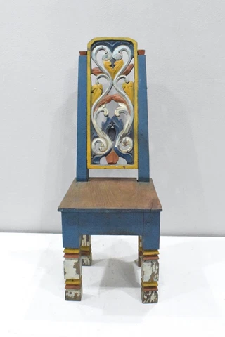 Antique Painted Child's Chairs thumbnail