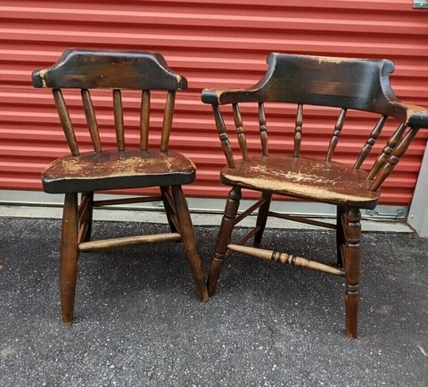 Antique Pine Chairs thumbnail