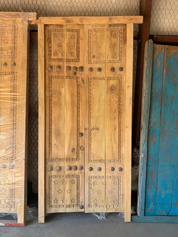 Antique Pine Double Doors thumbnail