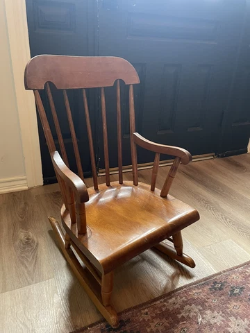 Antique Pine Rocking Chairs thumbnail