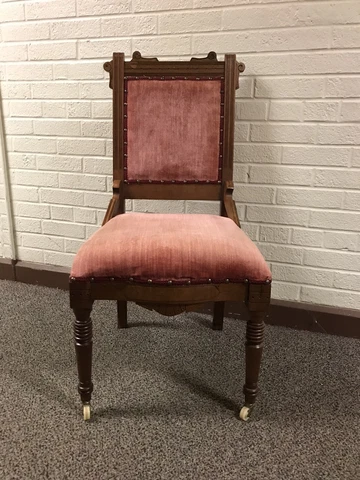 Antique Pink Accent Chairs thumbnail