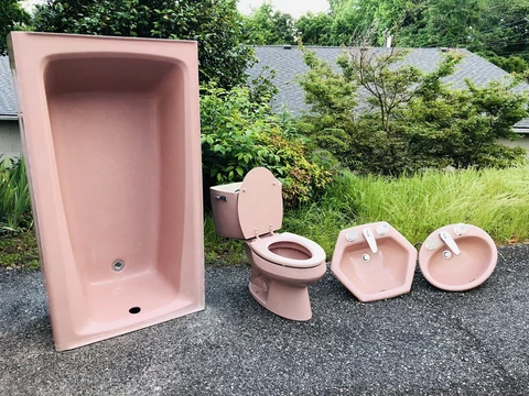 Antique Pink Sinks thumbnail