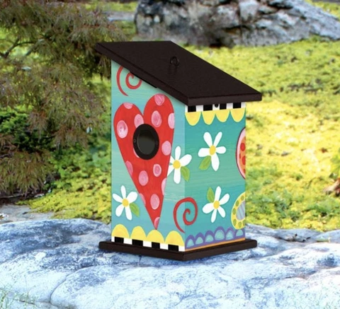 Antique Plastic Bird Houses thumbnail