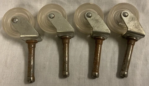Antique Plastic Furniture Casters thumbnail