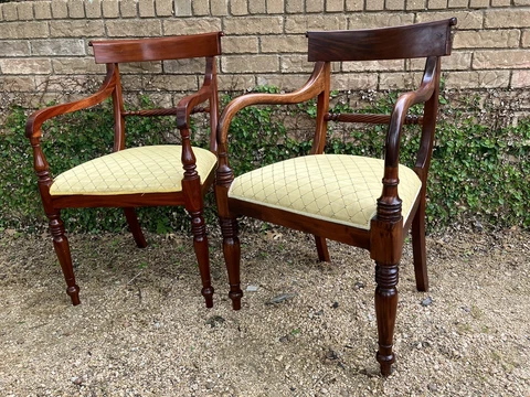 Antique Polished Armchairs thumbnail