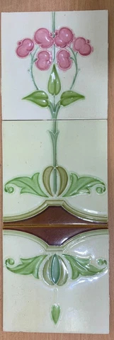 Antique Porcelain Art Tiles thumbnail