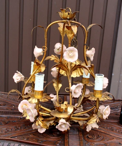 Antique Porcelain Chandeliers thumbnail
