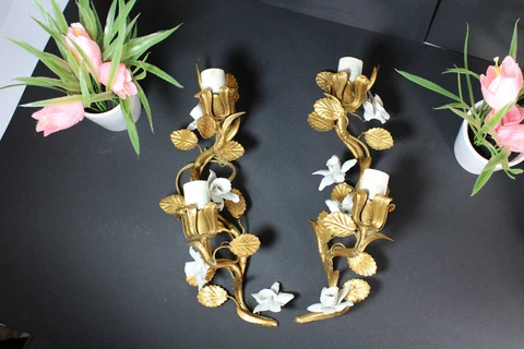 Antique Porcelain Sconces thumbnail