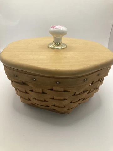 Antique Porcelain Storage Baskets thumbnail
